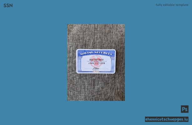 USA SSN Photolook grauer Jeans Hintergrund Beispielvorschau